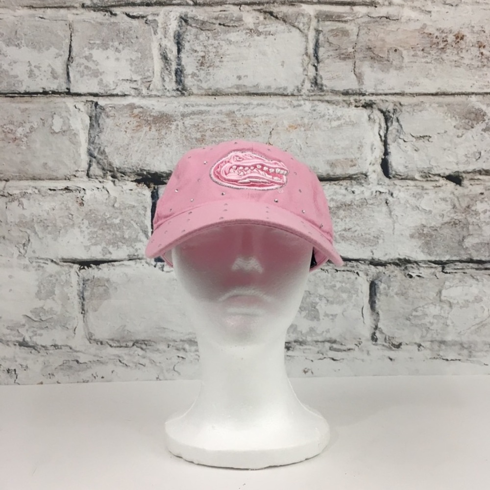 Florida Gators Pink Blingy Rhinestone Cap